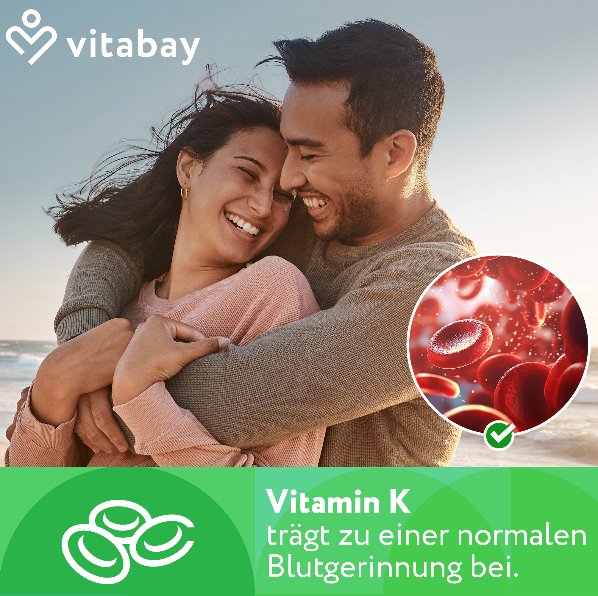 Vitamin K2 100 µg - Vegane Tabletten