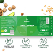 Coenzym Q10 Depot Komplex 200 mg - 120 vegane Kapseln