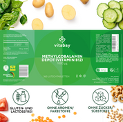 Vitamin B12 Depot 1000 mcg - Vegane Lutschtabletten
