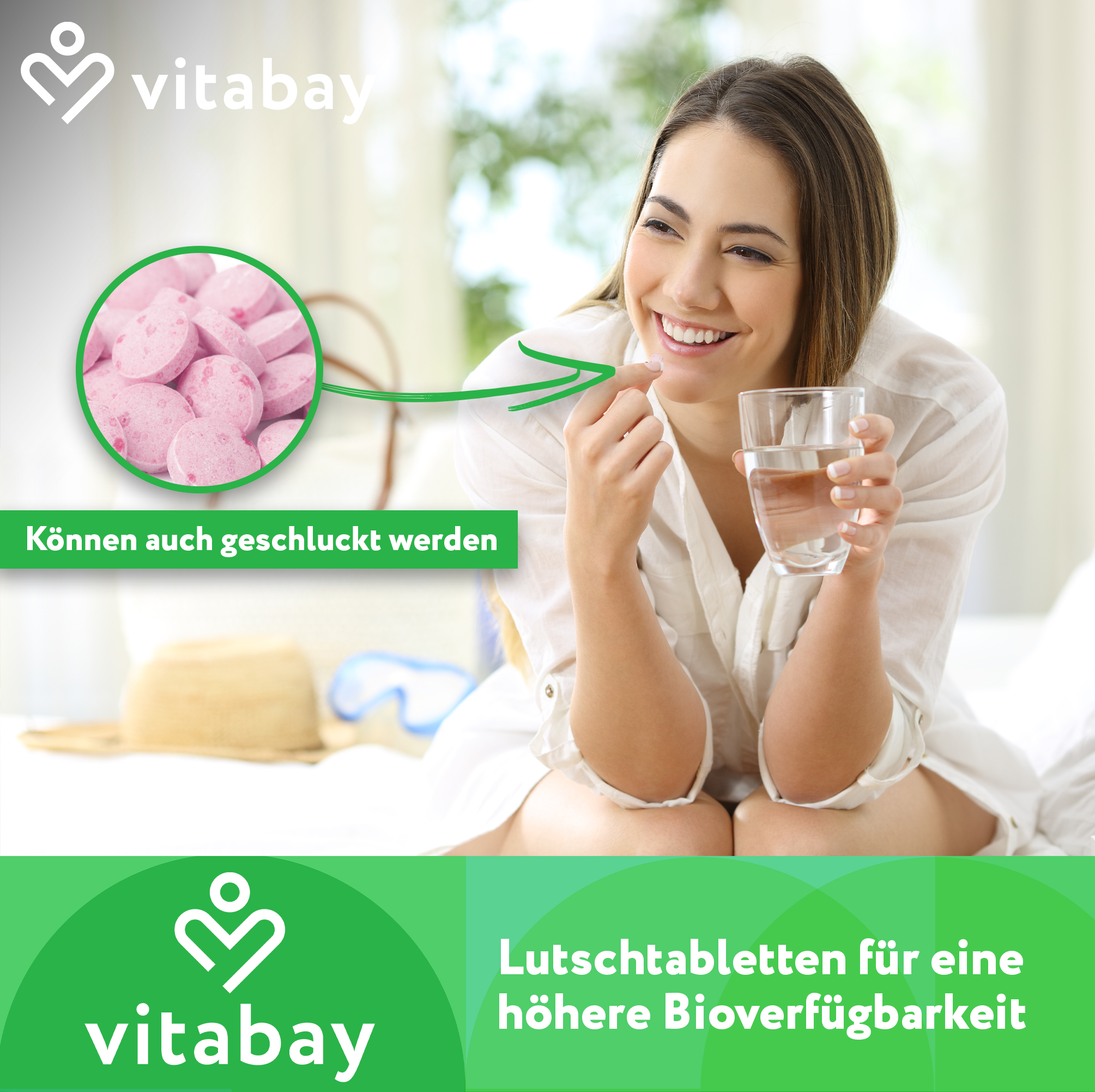 Vitamin B12 500 µg + Folat – Hochdosierte Energie für Ihren Körper (180 vegane Lutschtabletten)