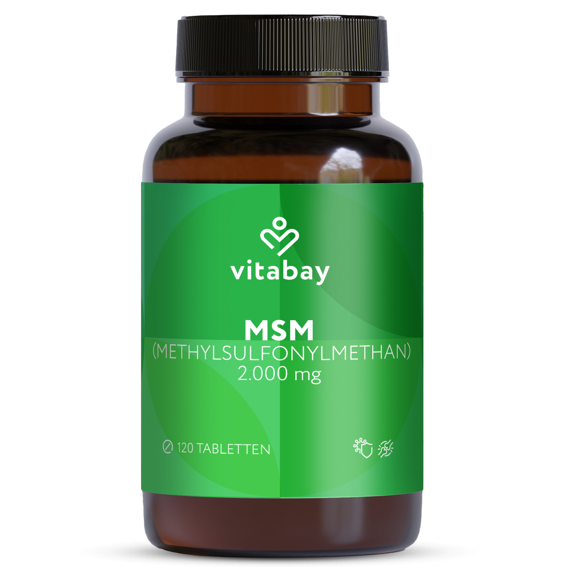 MSM (Methylsulfonylmethan) 1000 mg -  Vegane Tabletten