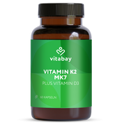 Vitamin K2 MK7 + Vitamin D3 - 60 Kapseln