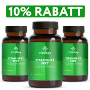 Vitamin K2 MK7 + Vitamin D3 - 60 Kapseln