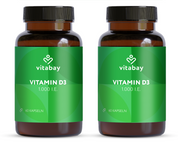 Vitamin D3 1000 I.E. - Vegane Kapseln