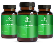 Vitamin D3 1000 I.E. - Vegane Kapseln