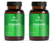 Vitamin D3 5000 I.E. Depot - 60 Vegane Kapseln