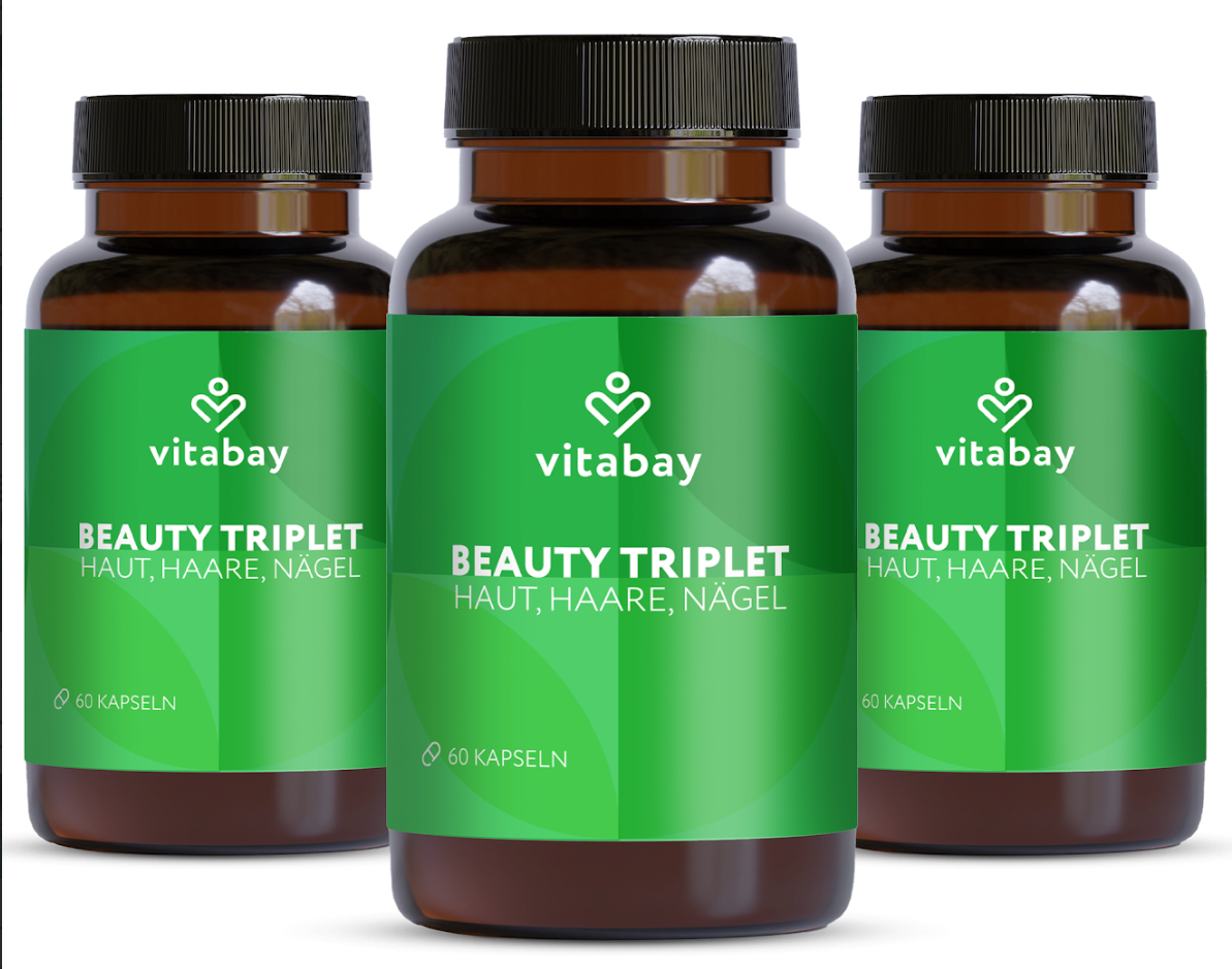 Beauty Triplet - 60 vegane Kapseln