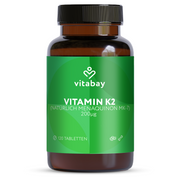 Vitamin K2 MK-7 200 µg - Vegane Tabletten