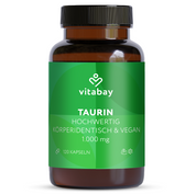 Taurin 1000 mg - 120 vegane Kapseln