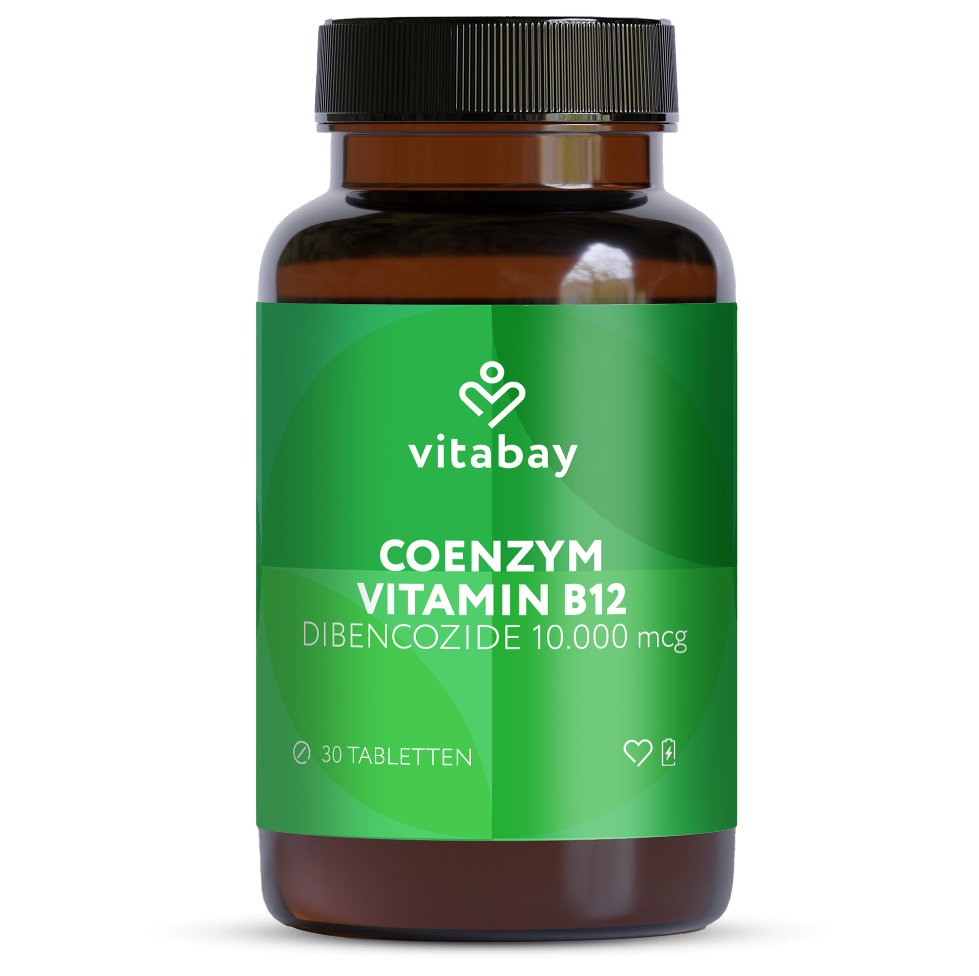 Coenzym  Vitamin B12 Depot - Dibencozide 10.000 mcg - 30 vegane Tabletten