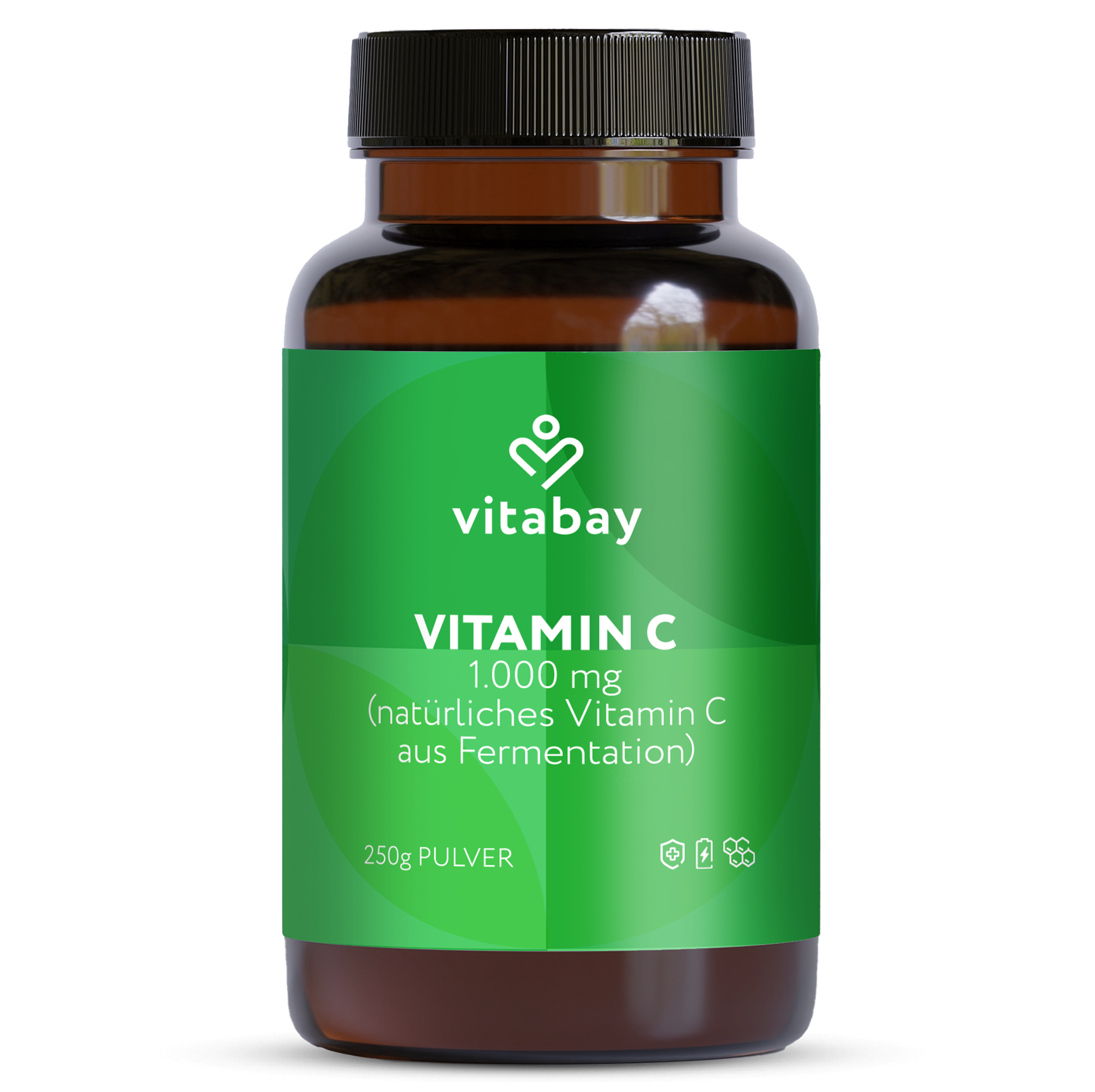 Vitamin C  1000 mg -  250 g veganes Pulver