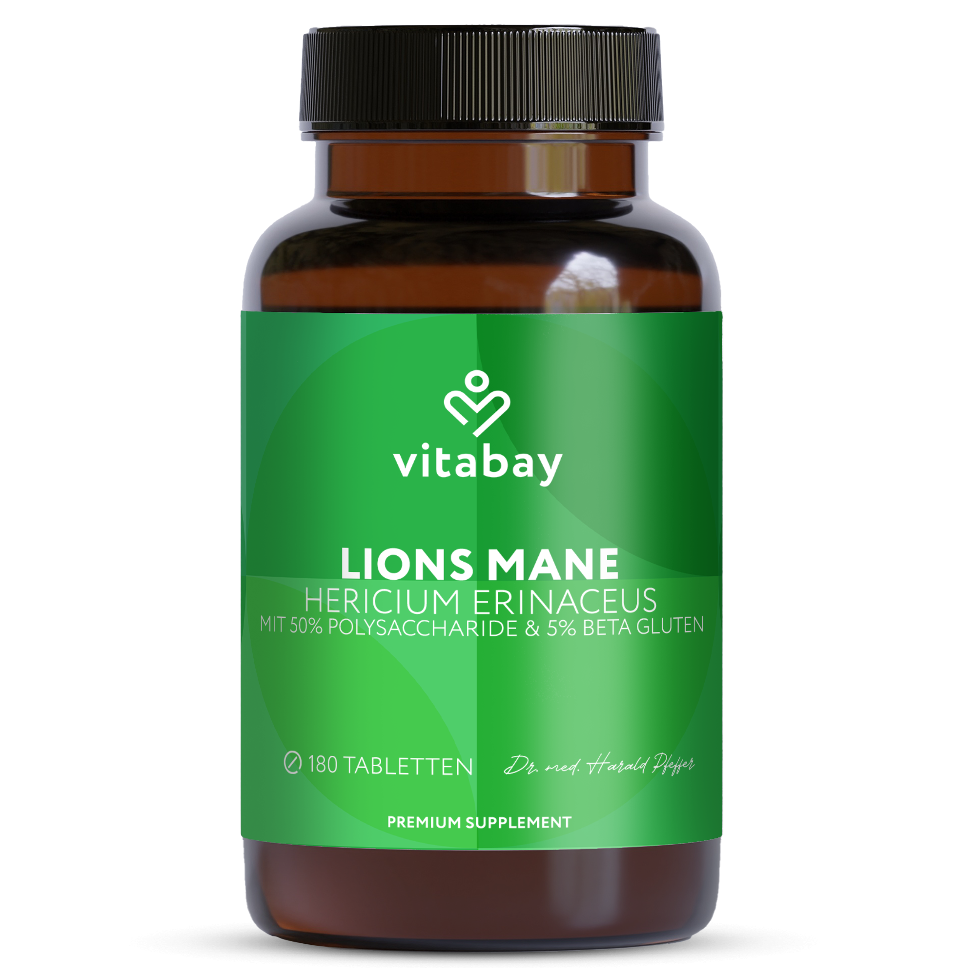 Lions Mane 60.000 mg - 180 vegane Tabletten