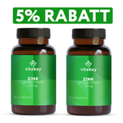 Zink  25mg - Vegane Tabletten