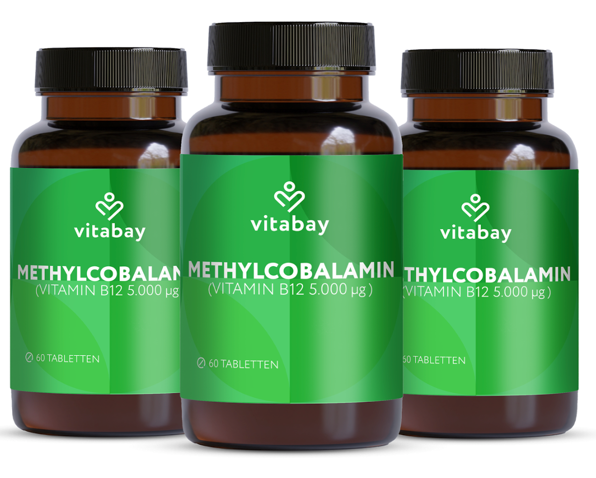 Vitamin B12 Depot 5000 mcg - Vegane Lutschtabletten