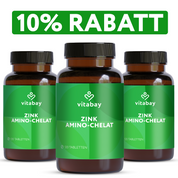 Zink Amino-Chelat - 120 vegane Tabletten