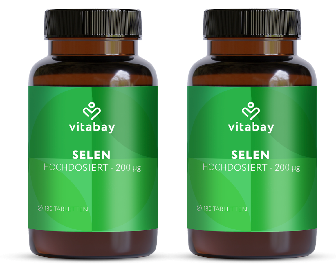 Selen 200 mcg - Vegane Tabletten