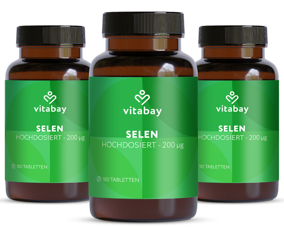 Selen 200 mcg - Vegane Tabletten