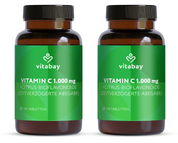 Vitamin C 1000 mg + Bioflavonoide (Time Released ) - Vegane Tabletten