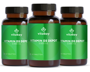 Vitamin D3 Depot 5.000 I.E. - Vegane Tabletten