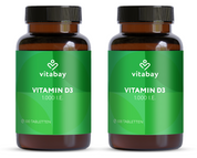 Vitamin D3 1.000 I.E.  - Vegane Tabletten