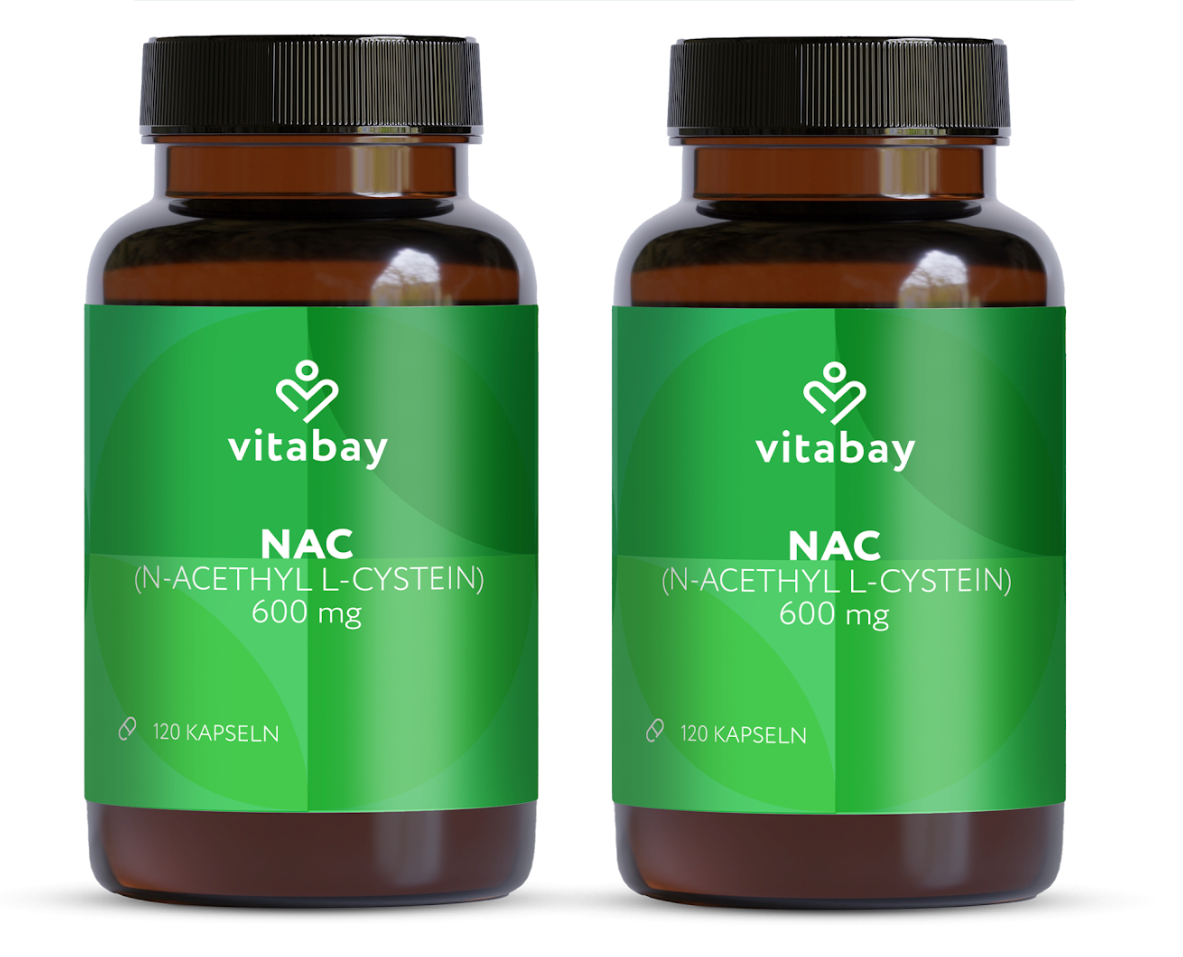 NAC 600 mg - 120 vegane Kapseln