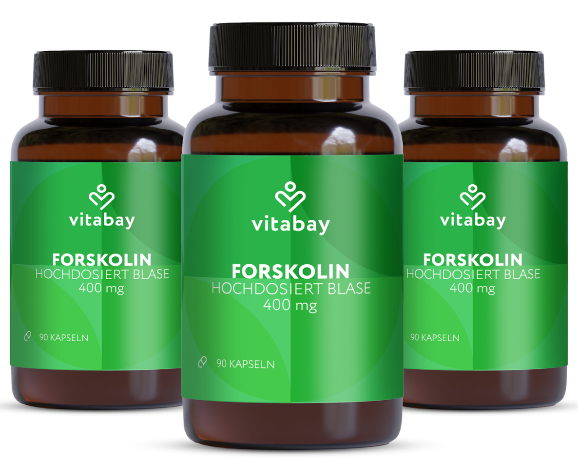 Forskolin 400 mg - 90 vegane Kapseln