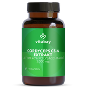 Cordyceps CS-4 Extrakt (Raupenpilz) - 5000 mg - 90 vegane Kapseln