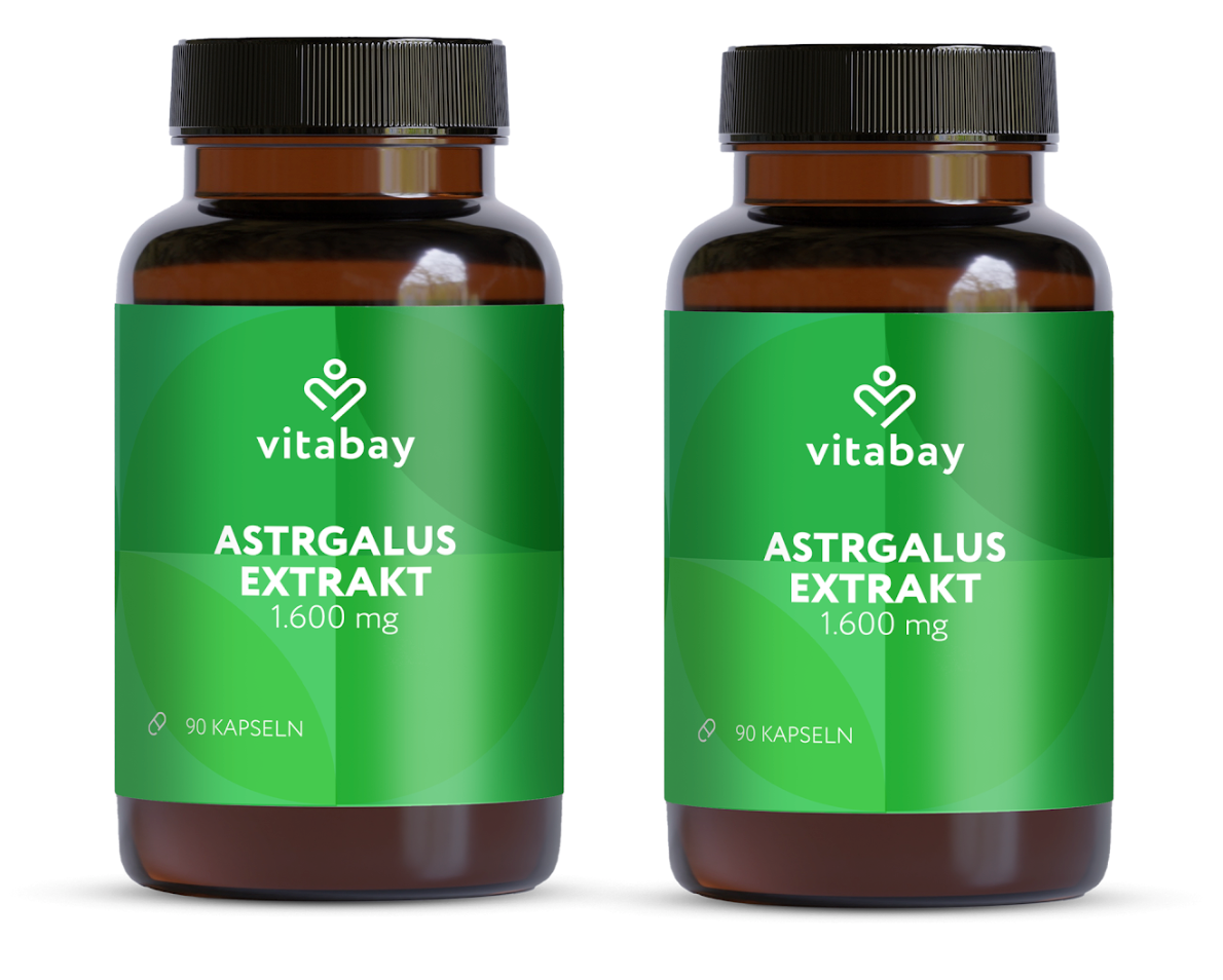 Astragalus Extrakt - 10.000 mg - 90 vegane Kapseln