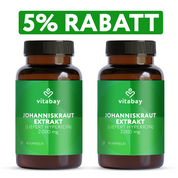 Johanniskraut Extrakt 2000 mg - 90 vegane Kapseln