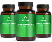 Vitamin D3 Depot 5.000 I.E. - Vegane Tabletten