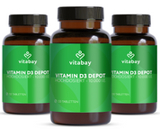 Vitamin D3 Depot 10.000 I.E. - Vegane Tabletten