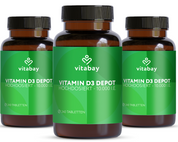 Vitamin D3 Depot 10.000 I.E. - Vegane Tabletten