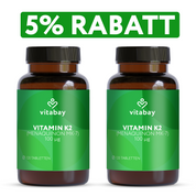 Vitamin K2 100 µg - 120 Vegane Tabletten