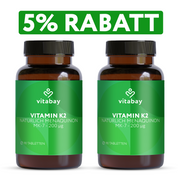 Vitamin K2 MK-7 200 µg - Vegane Tabletten