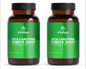 Beta Carotin 25.000 I.E. Depot - 180 vegane Softgels