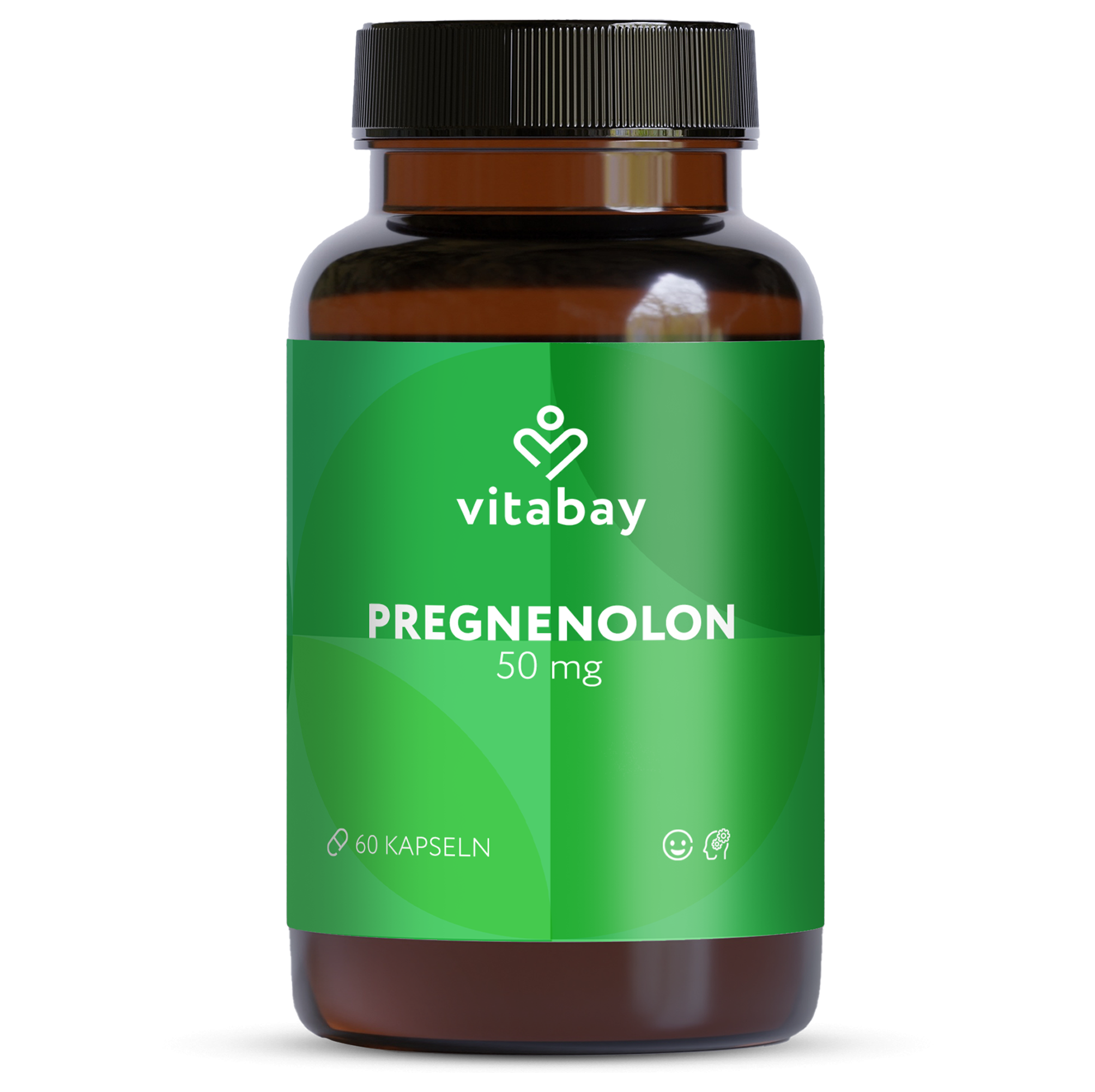 Pregnenolon 50 mg - vegane Kapseln