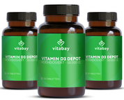 Vitamin D3 Depot 50.000 I.E. - Vegane Tabletten