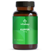 Kupfer 2mg – 120 vegane Kapseln