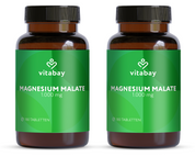 Magnesium Malat 1000mg - 180 vegane Tabletten