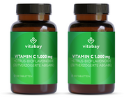 Vitamin C 1000 mg + Bioflavonoide (Time Released ) - Vegane Tabletten