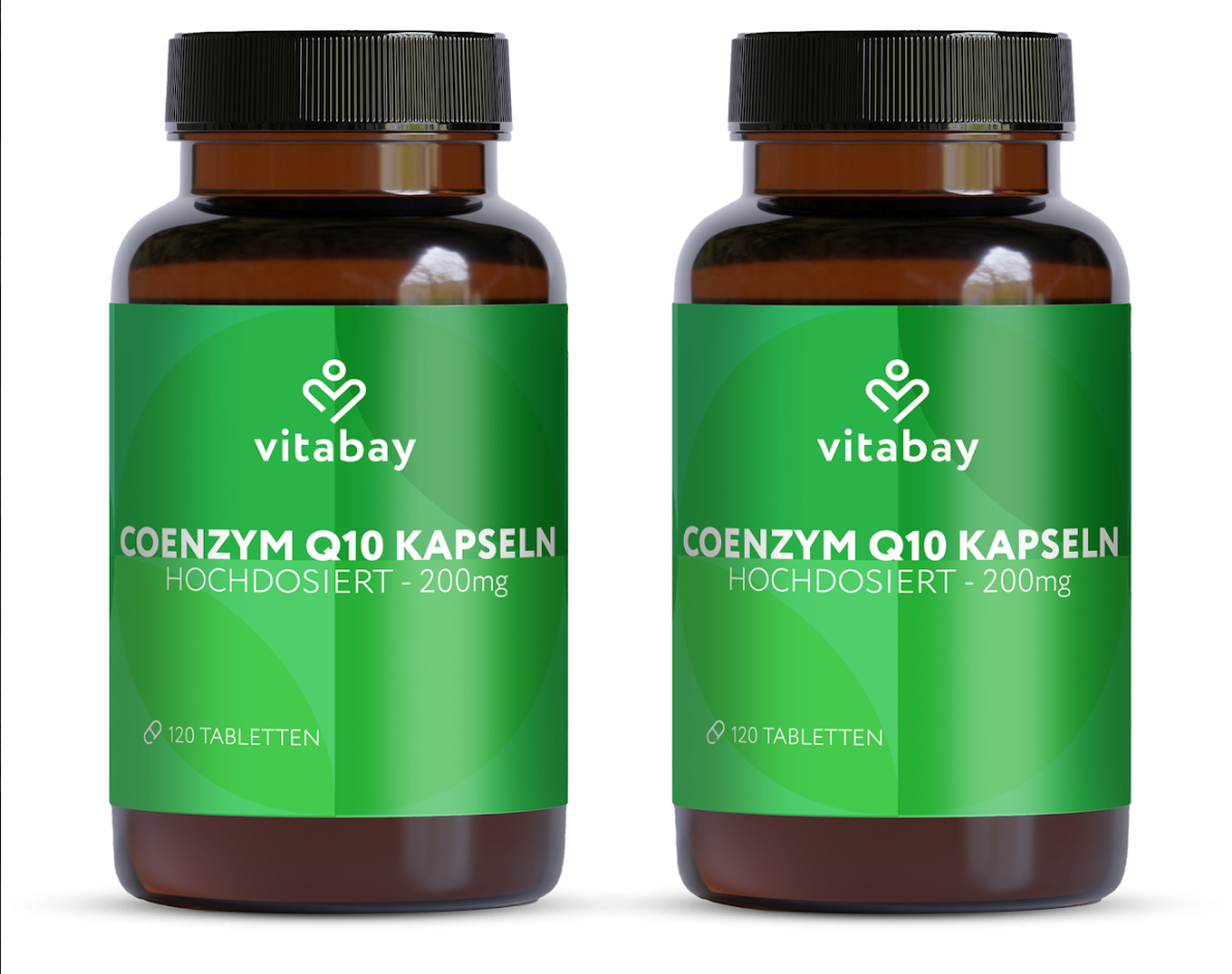 Coenzym Q10 Depot Komplex 200 mg - 120 vegane Kapseln