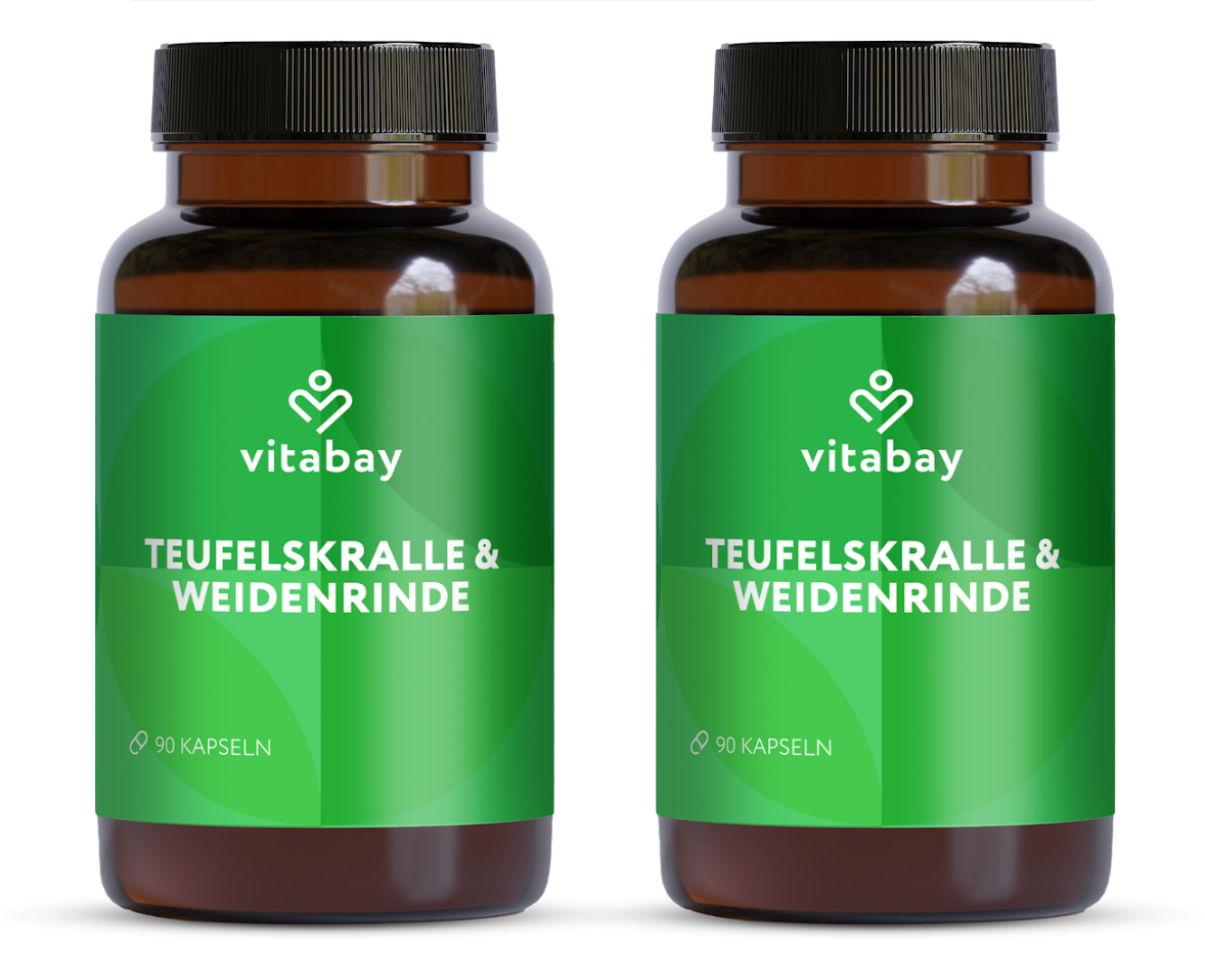 Teufelskralle & Weidenrinde - 90 vegane Kapseln