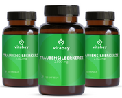 Traubensilberkerze Extrakt 2500 mg - 120 vegane Kapseln