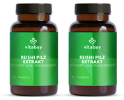 Reishi Pilz Extrakt  500 mg - 90 vegane Kapseln