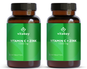 Vitamin C 1000 mg + Zink - 200 vegane Tabletten