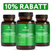 Johanniskraut Extrakt 5000 mg - 120 vegane Kapseln