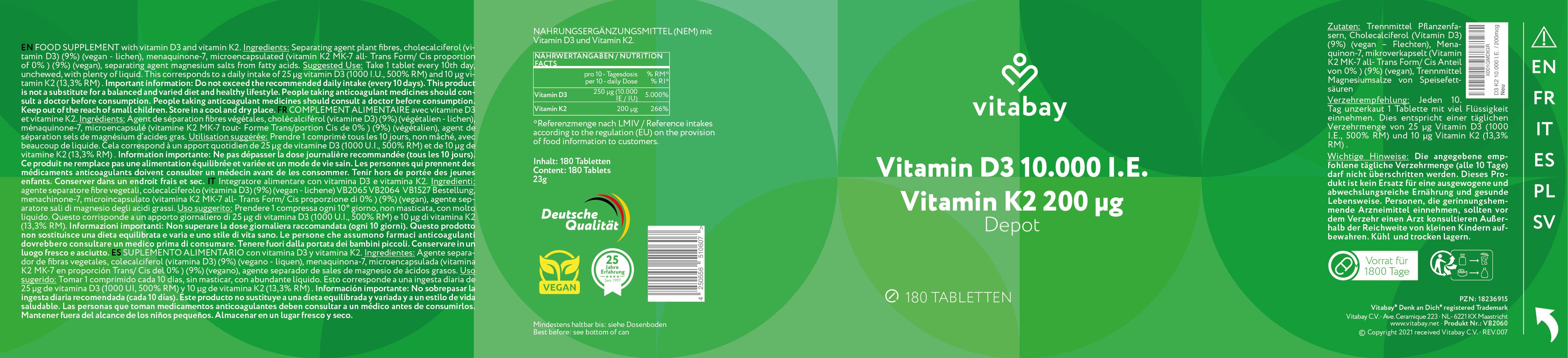 Melatonin 3mg Lutschtabletten