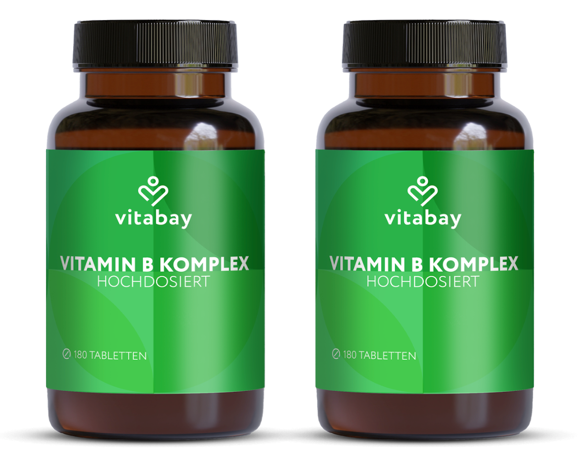 Vitamin B Komplex - 180 vegane Tabletten