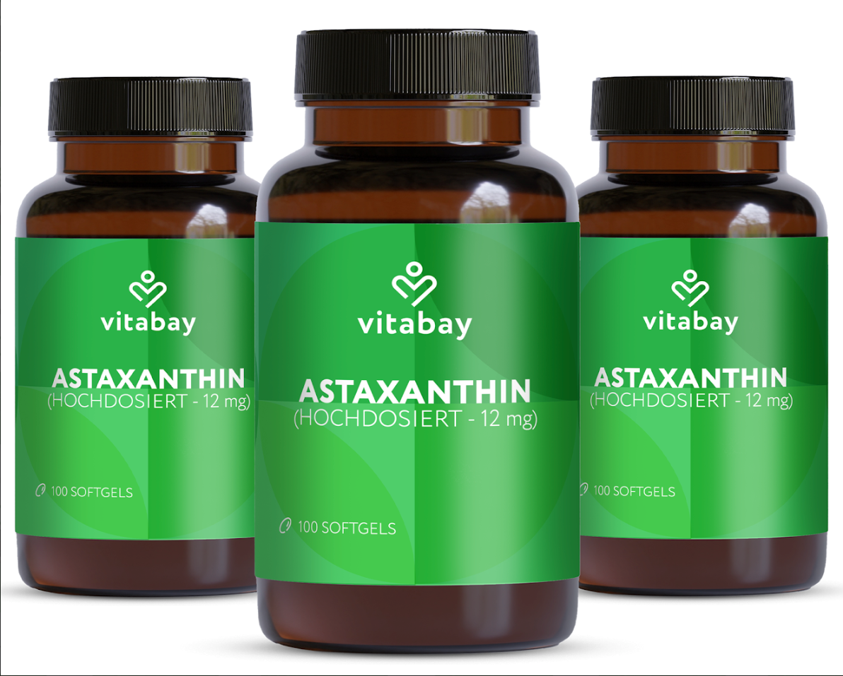 Astaxanthin 12mg -  90 Softgelkapseln