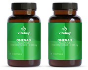 Omega 3 Softgels mit 300mg DHA Algenöl Vegan 60 Softgels